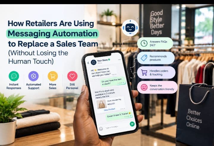 How Retailers Are Using Messaging Automation to Replace a Sales Team (Without Losing the Human Touch)